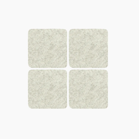 Graf Lantz - Heather White - 4 pack coasters