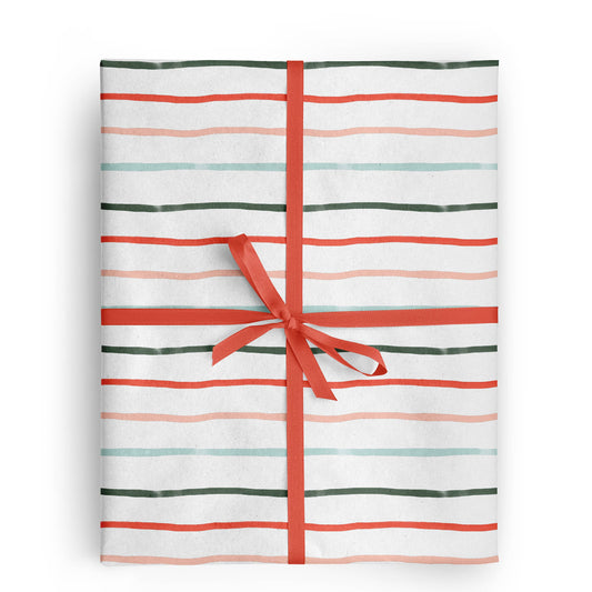 Ramona & Ruth - Multi Stripes Gift Wrap Roll