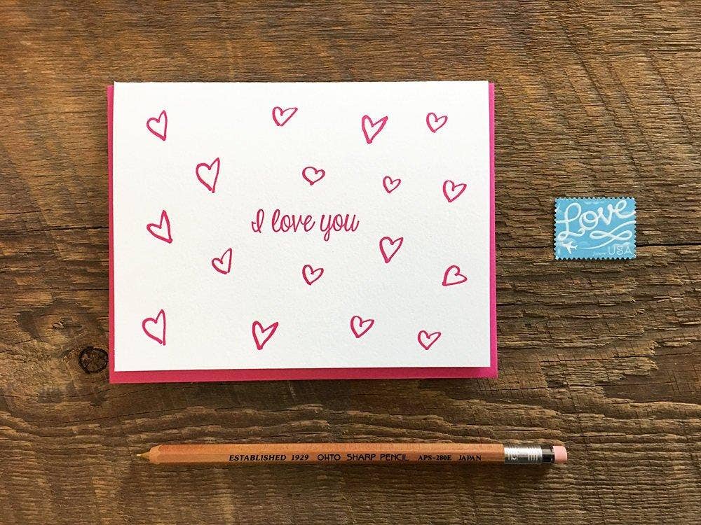 Noteworthy Paper - Love You Card