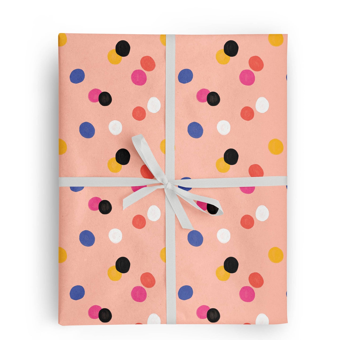 Ramona & Ruth - Bright Dot Gift Wrap Roll