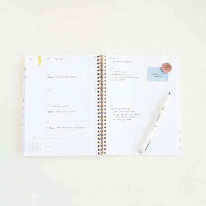 Appointed - 2025 Year Task Planner : Cobalt Yellow