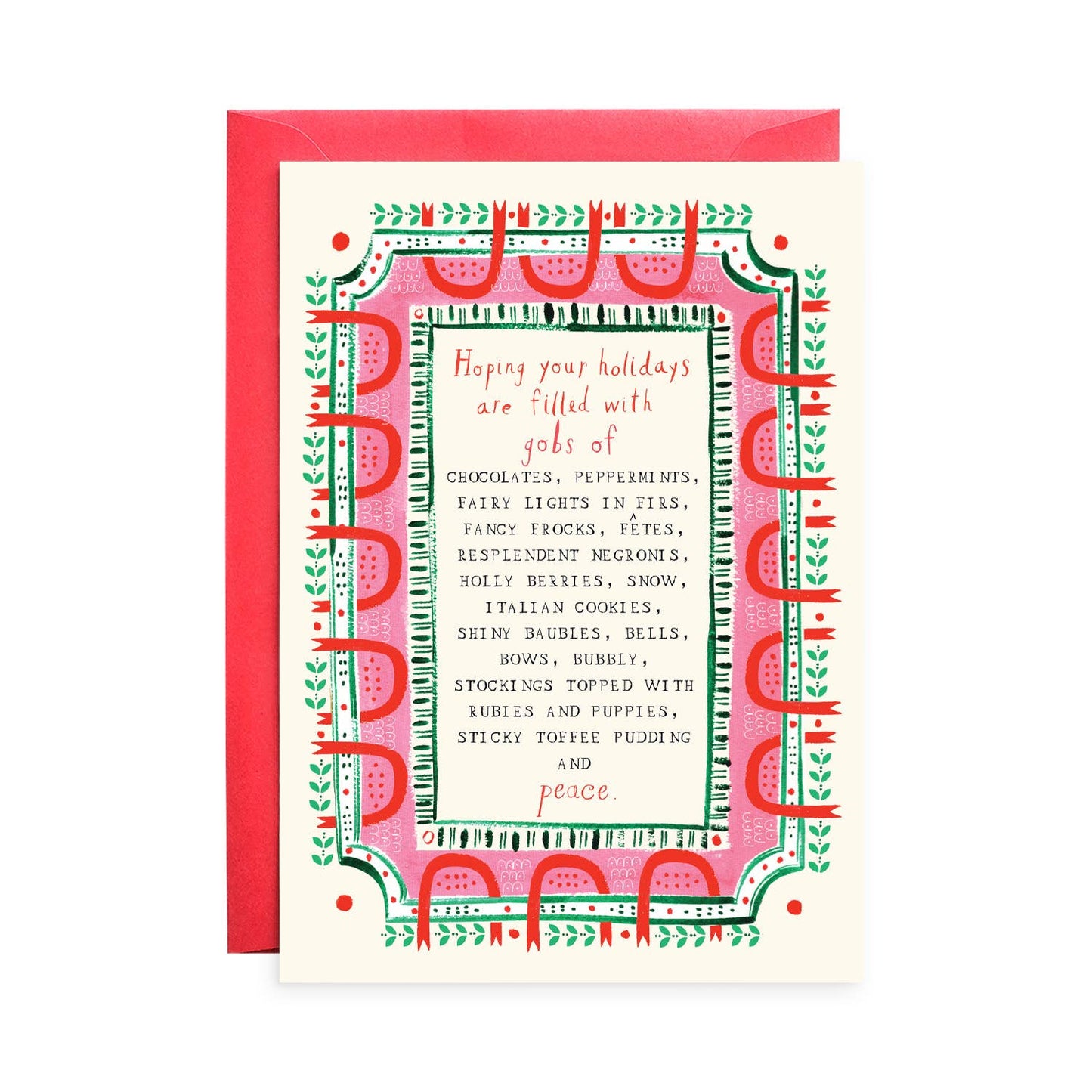 Mr. Boddington's Studio - Holiday Wishlist - Holiday Greeting Card