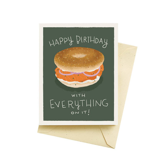 Seltzer Goods - Bagel Birthday Cards