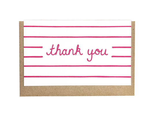 Noteworthy Paper- Thank You Enclosure Card