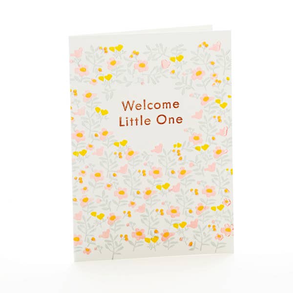 Ilee Papergoods - Welcome Little One A2 Notecard