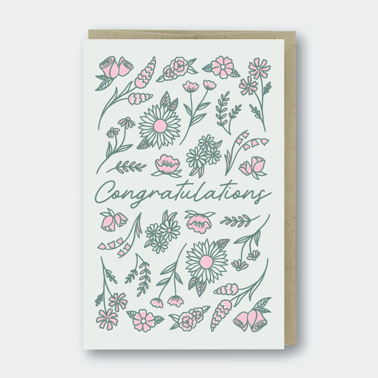 Pike Street Press - Congratulations Flowers