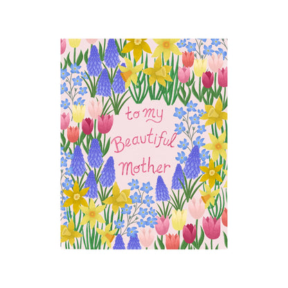 Courtney Beyer Design - Spring Flowers Mother's Day Card