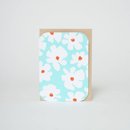 Egg Press Manufacturing - Boxed Set Big Flowers Blank Letterpress Greeting Cards by Egg Press