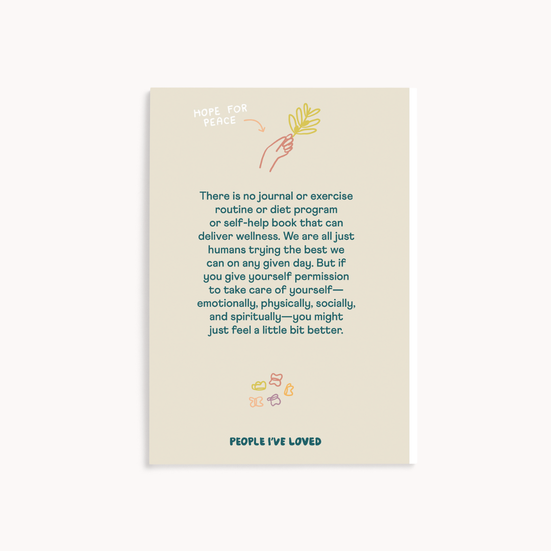 People I've Loved - A Wellness Journal