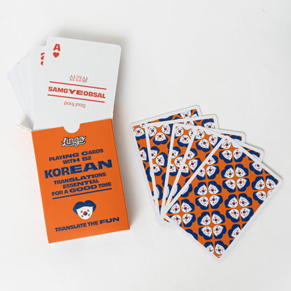 Lingo Playing Cards - Korean Lingo Playing Cards