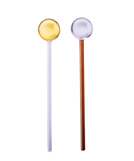 Tranquillo - Spoons RAINBOW Set of 2 - Purple + Yellow