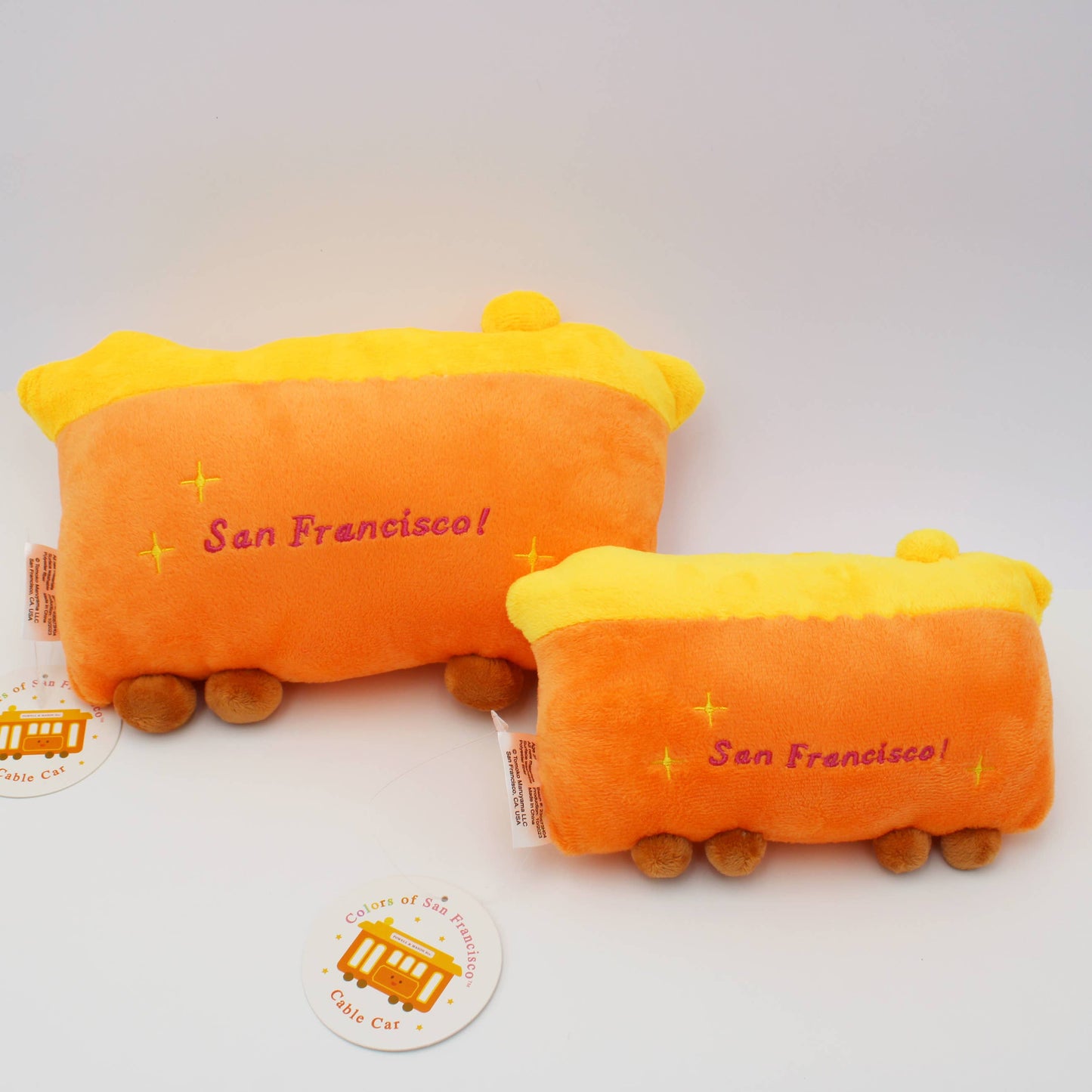 Tomoko Maruyama - San Francisco Cable Car Plush Toy: L