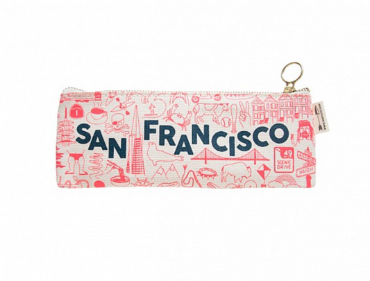 Maptote - San Francisco Pencil Pouch Natural