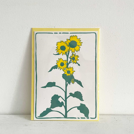 Anne Breedlove - Sunflower Card - A6