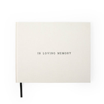 Fresh Wind Familia - Modern Funeral Guest Book In Loving Memory Memorial Gifts