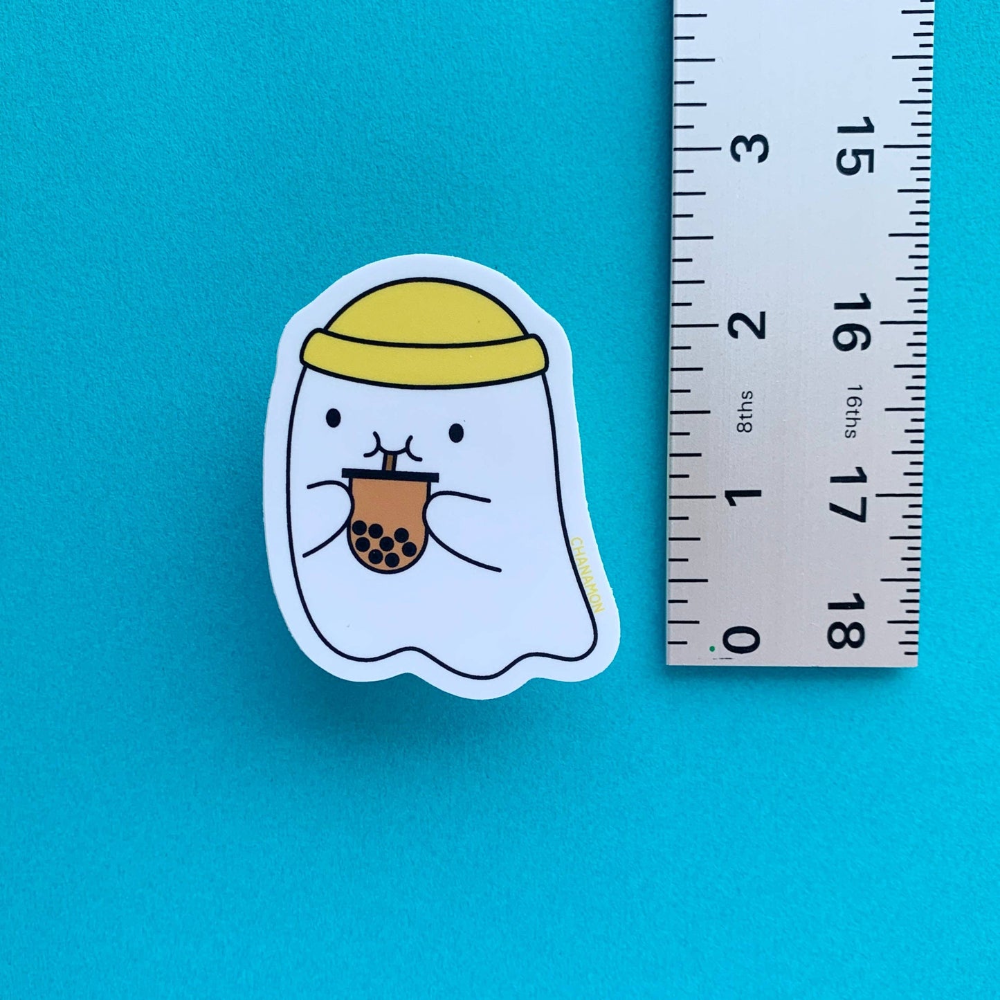 Maison Chanamon - Bubble Tea Ghost Sticker