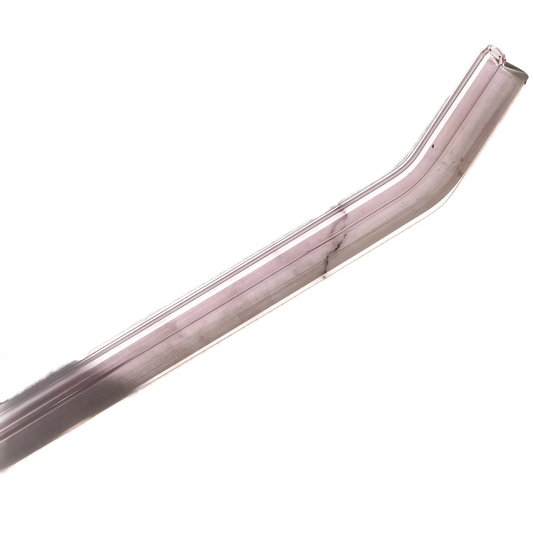 Oak Shore  - 8" Tinted Bent Glass Straw: Pink