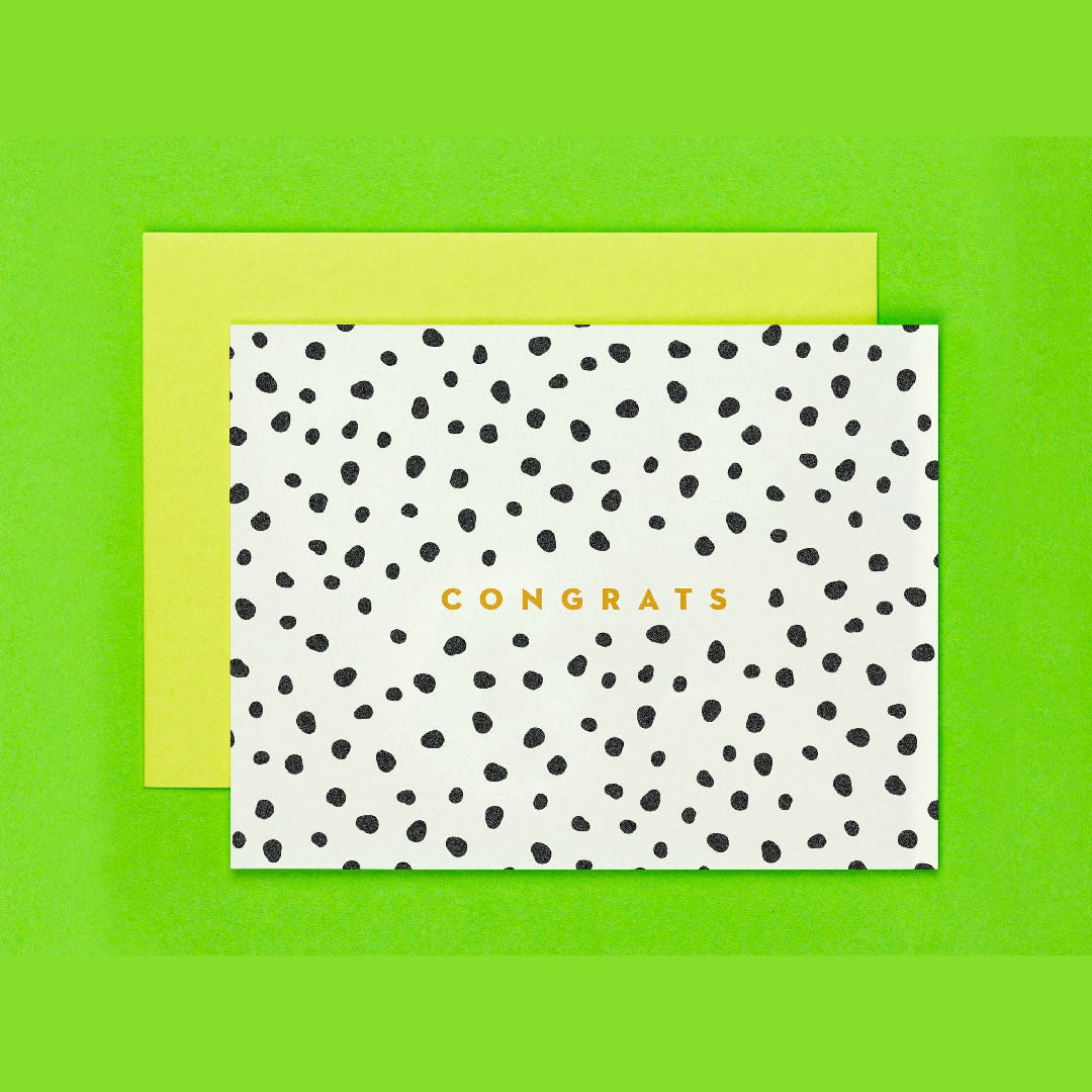 My Darlin' - Congrats Spots Card - FOIL