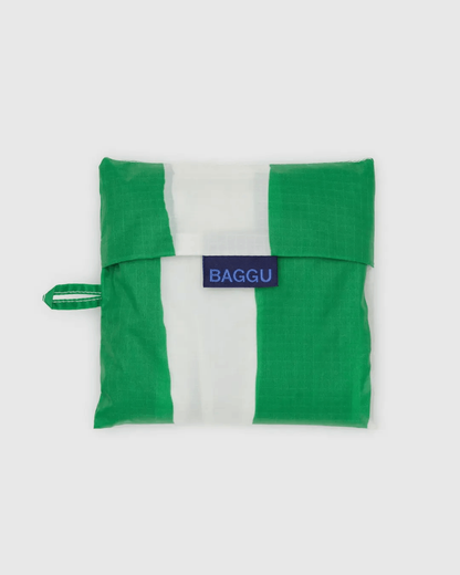 Baggu - Big Baggu - Green Painted Stripe