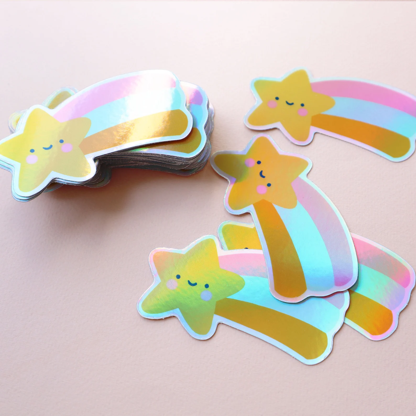 Yay! It's Vica - Holographic Shooting Star Sticker