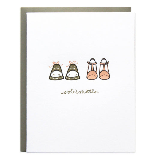 Ramona & Ruth - Sole Mates Greeting Card