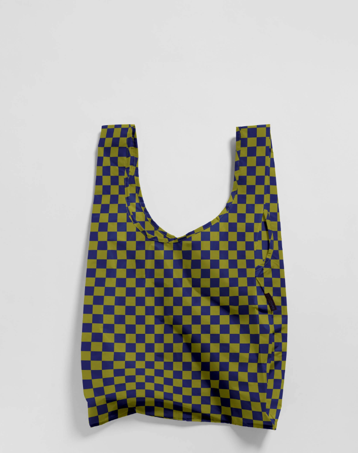 Baggu - Standard Baggu - Pear Navy Check