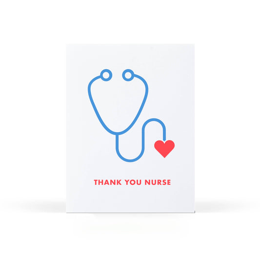 Sweet Bippy Press - Thank You Nurse Greeting Card