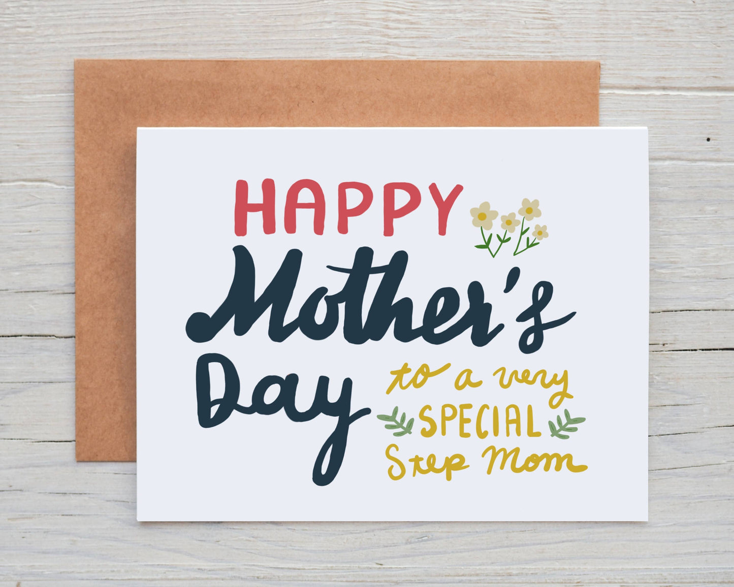 Marigold Press -  To a Very Special Step-Mom Card