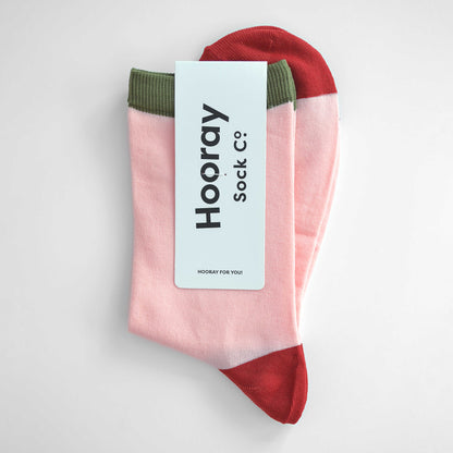 Hooray Sock Co. - California: Pink