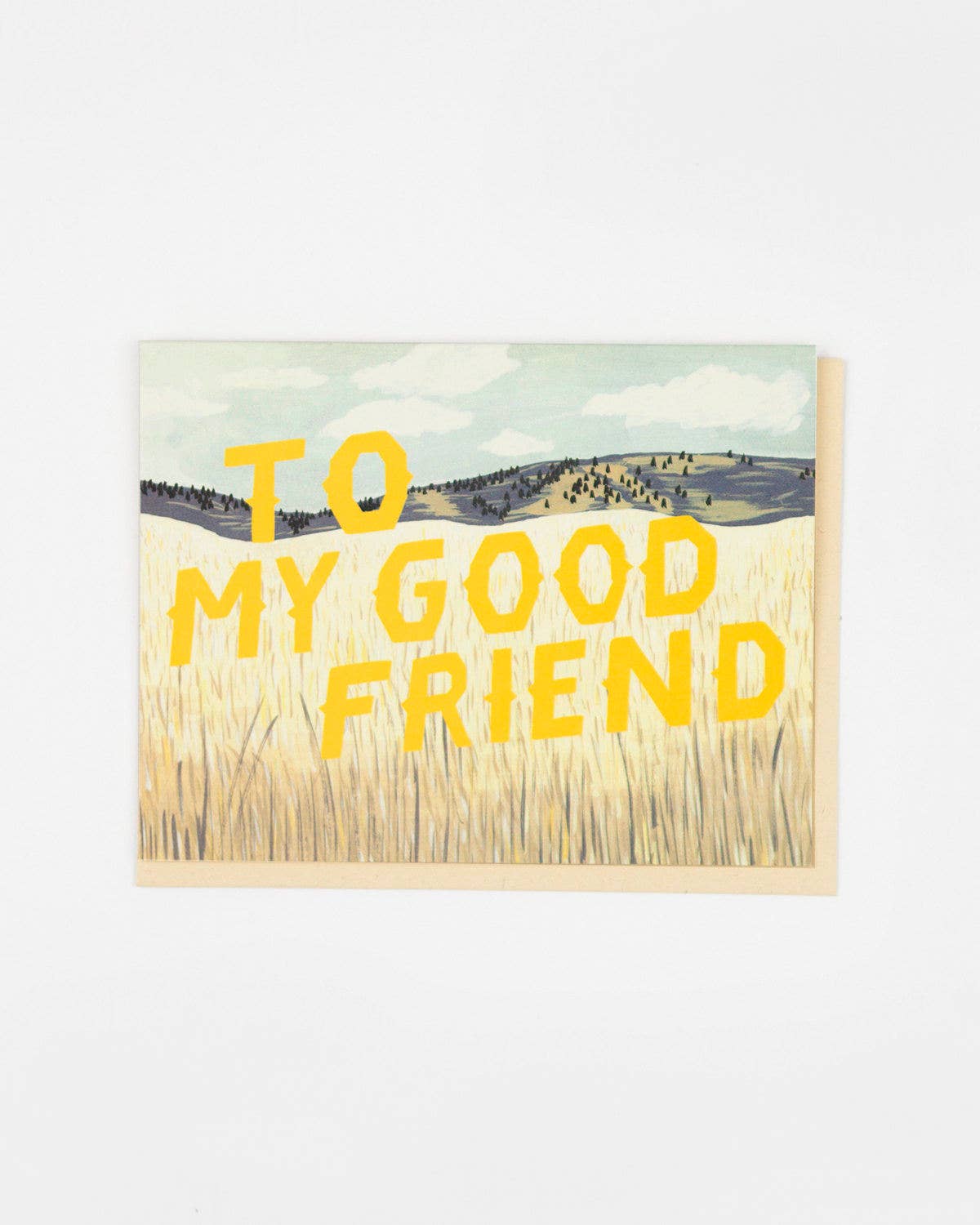 Small Adventure - To My Good Friend Grasslands Card