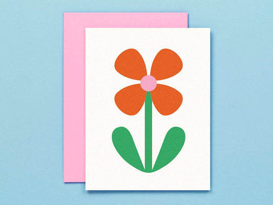 My Darlin' - Flower Friend No. 7, Sweetie Blank Card