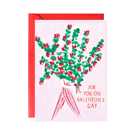 Mr. Boddington's Studio - Bouquet for You!- Valentine Greeting Card