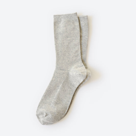 Hooray Sock Co. - Everyday Cotton - Cement