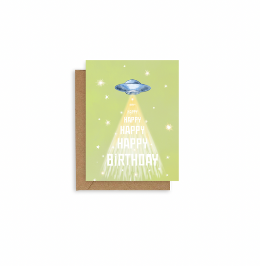 Adelfi - UFO Birthday Card