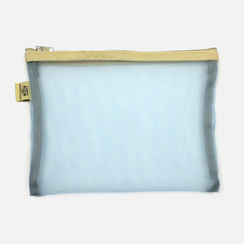 Papier Tigre - Mesh Pocket - Med - Light Blue