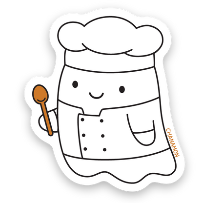 Maison Chanamon - Ghost Chef Sticker