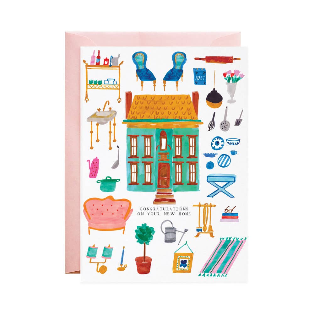 Mr. Boddington's Studio - We Bought a Dollhouse! - Greeting Card