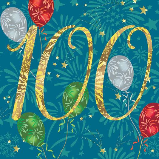 Twizler Ltd - 100th Birthday Card