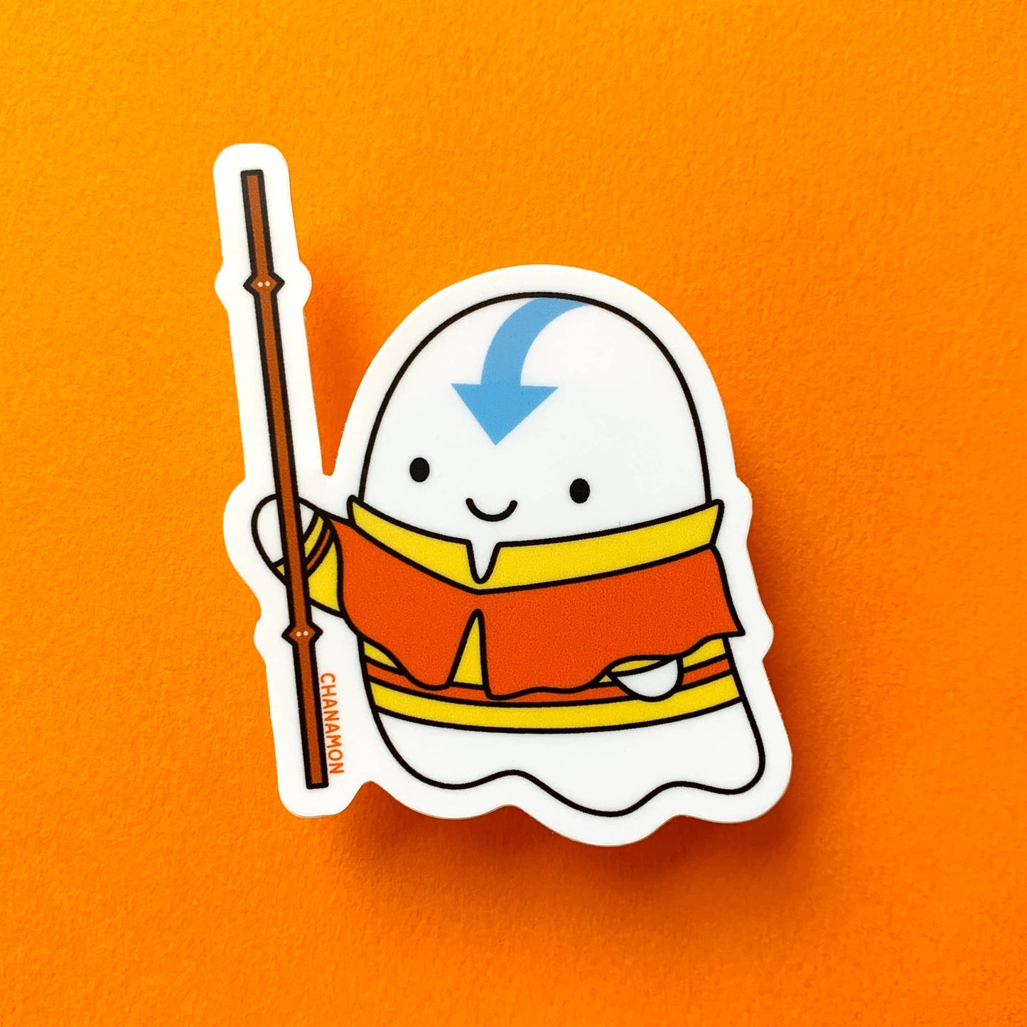 Maison Chanamon - ATLA Airbender Aang Sticker