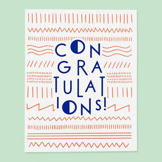 The Good Twin - Modern Congrats Card