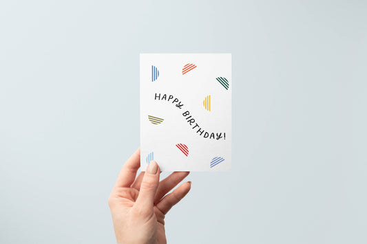 Just Follow Your Art - Happy Birthday Bright Card