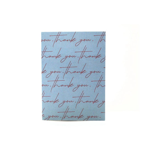 Aya Paper Co - Thank You Card— Periwinkle