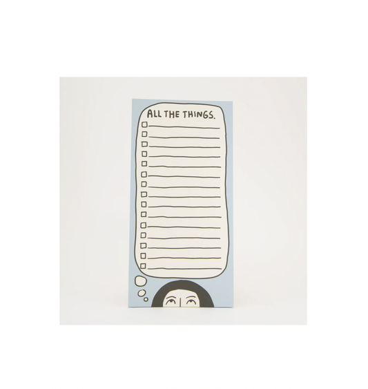 People I've Loved - All The Things Notepad