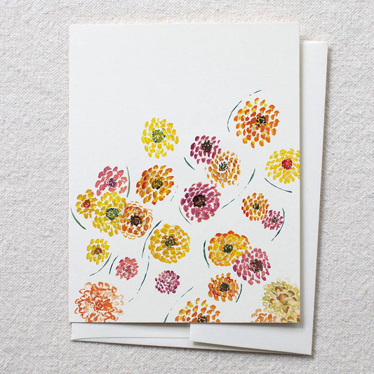 Isa Salazar - Fall Blooms Everyday Greeting Card