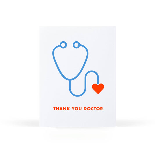 Sweet Bippy Press - Thank You Doctor Greeting Card