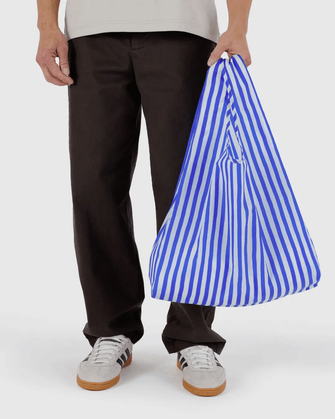 Baggu - Standard Baggu- Blue Painted Stripe