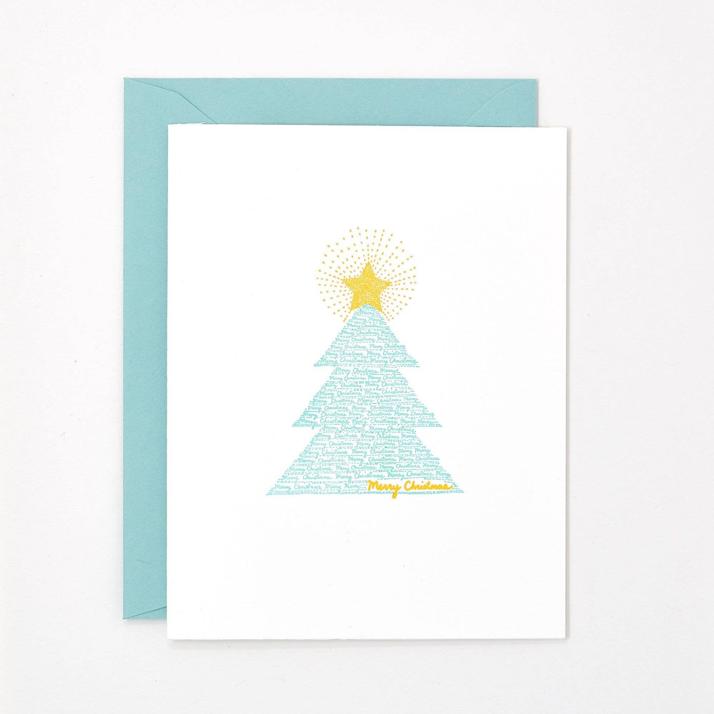 Helen Edna - Christmas Tree - Holiday Greeting Card