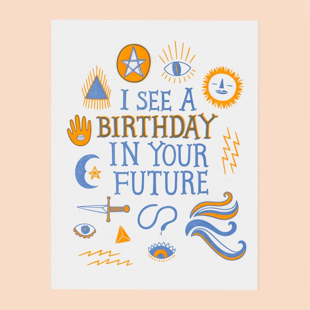 The Good Twin - Ouija Birthday Card