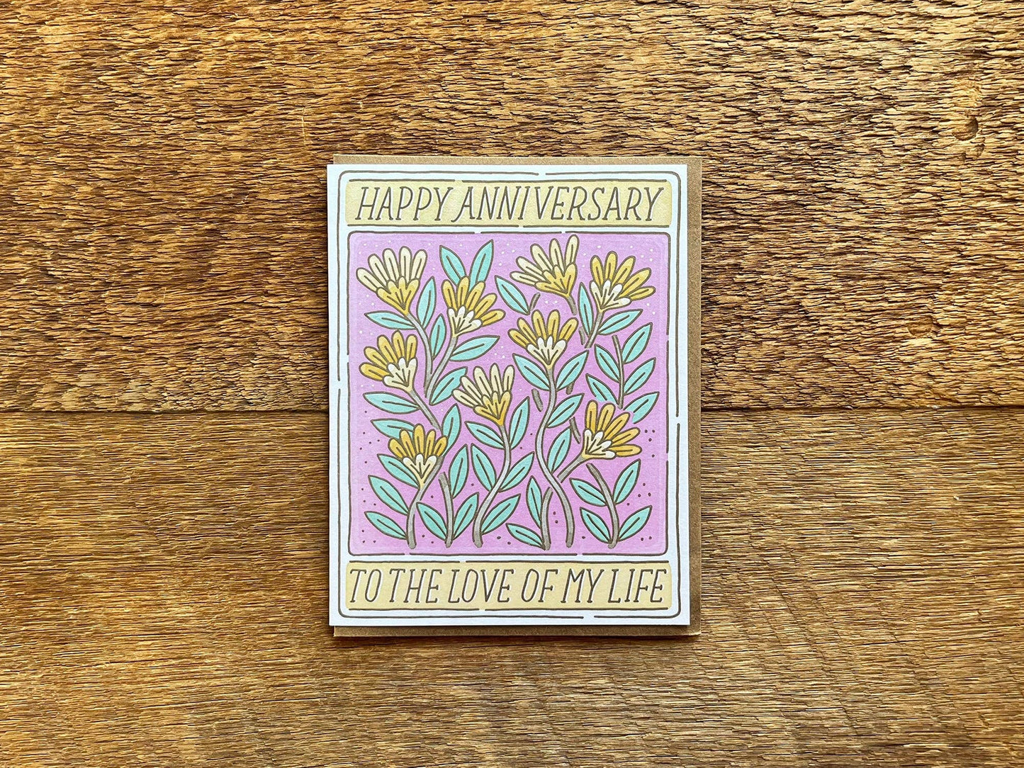 Noteworthy Paper - Love of My Life Card