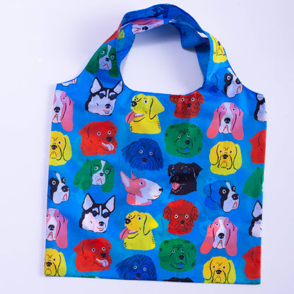 Yellow Owl Workshop - Dogs Art Sack by Kristina Micotti - Reusable Tote Bag